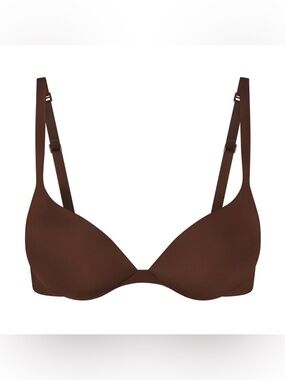 SKIMS Teardrop Push-up Bra - “Cocoa”